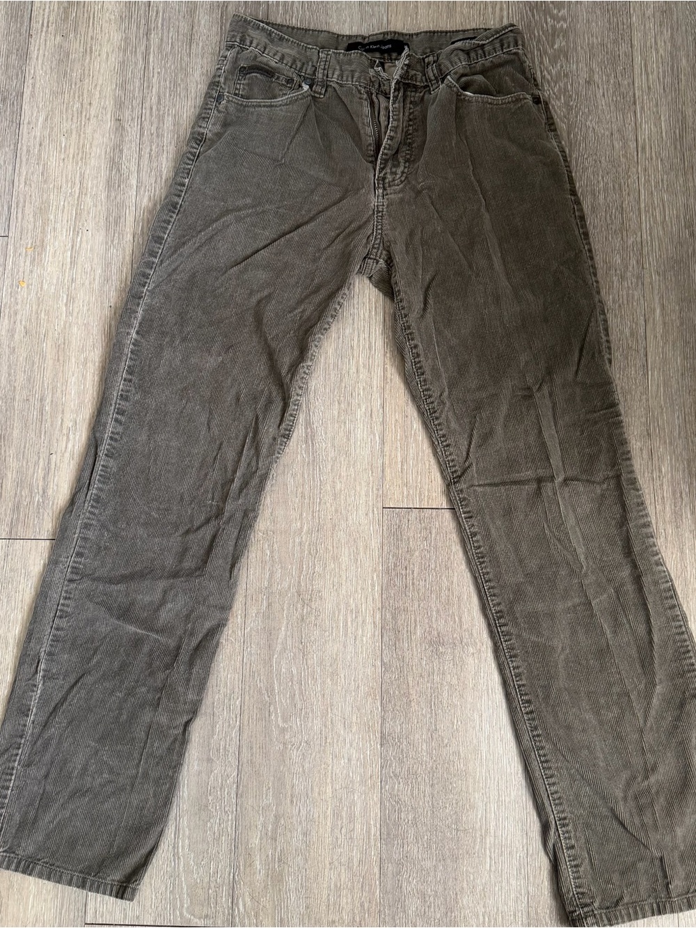 Vintage Calvin Klein Corduroy Olive Green